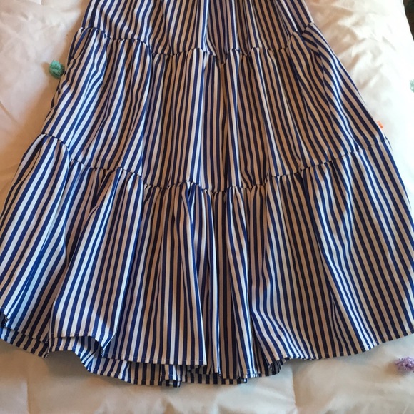 Blue and white striped maxi - Picture 4 of 5